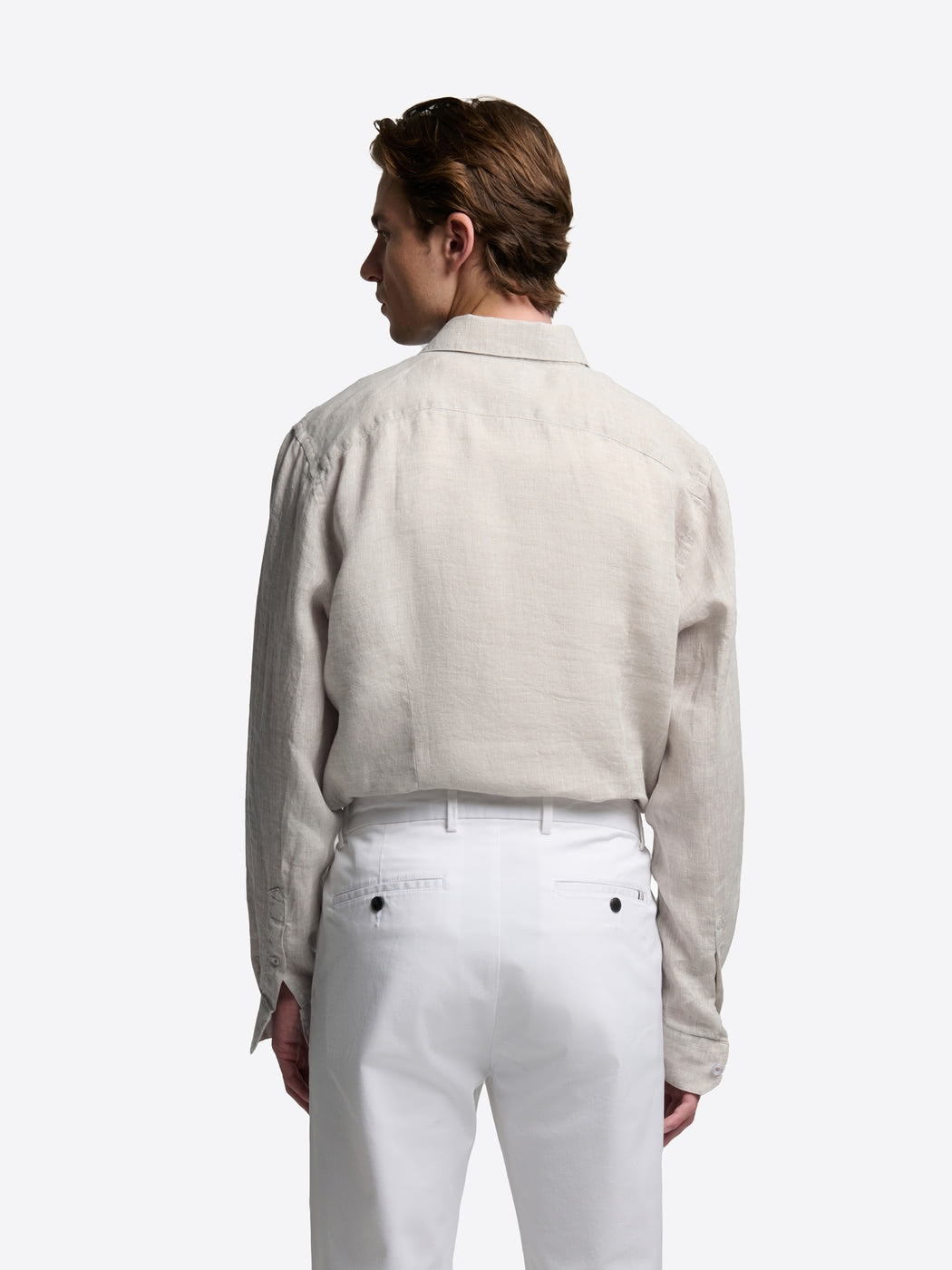 Chemise slim en lin - DEVRED 1902
