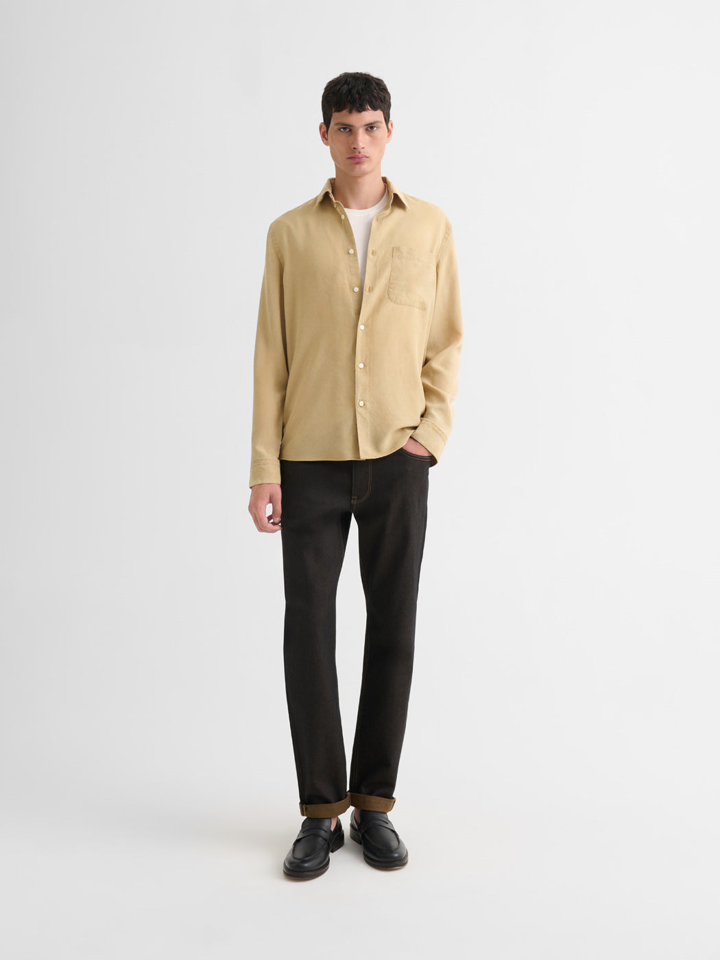 Chemise slim en lyocell - DEVRED 1902