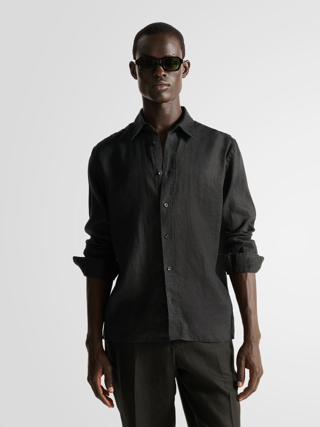 Chemise regular en lin - L'atelier - DEVRED 1902