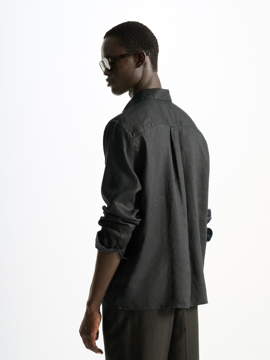 Chemise regular en lin - L'atelier - DEVRED 1902