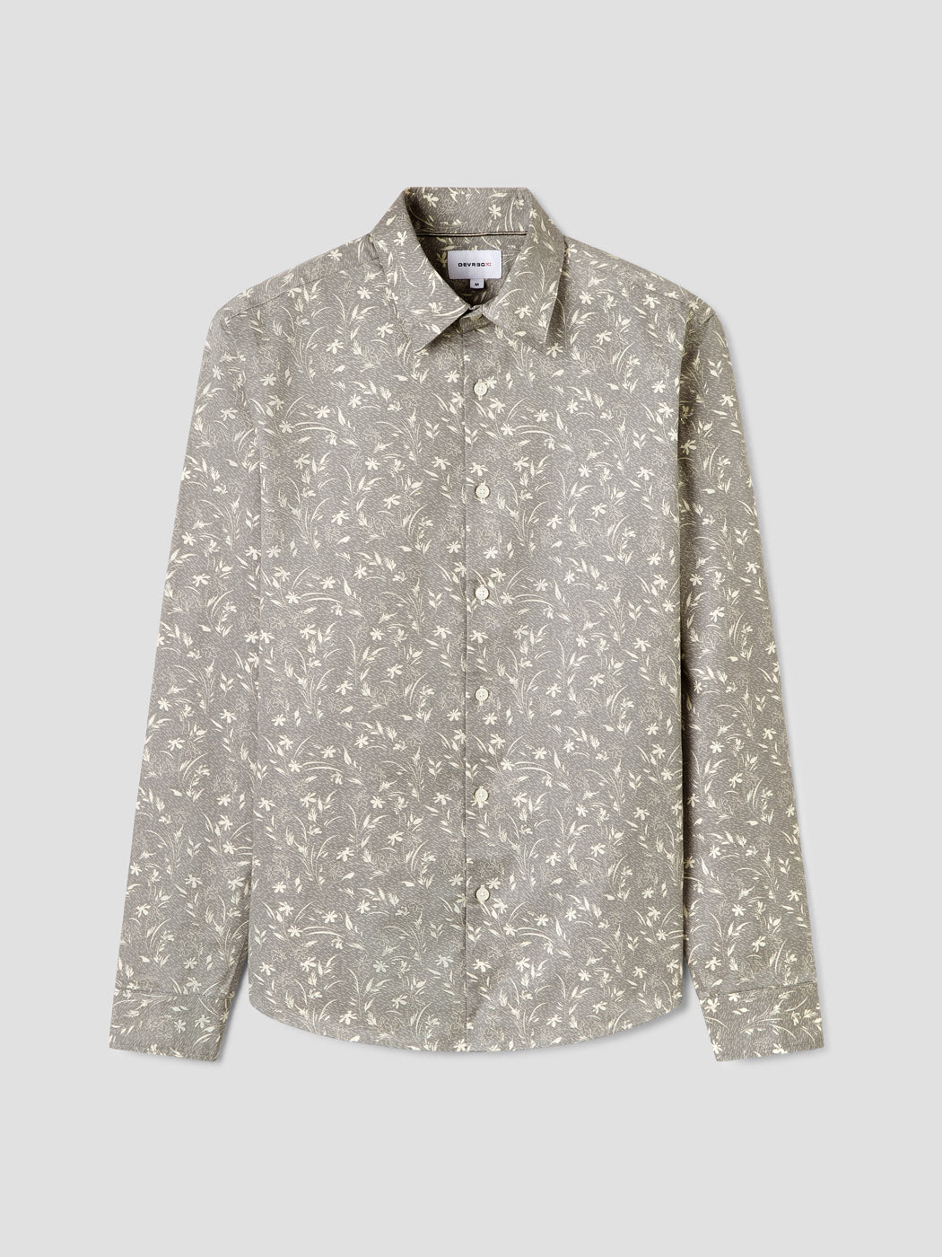 Chemise slim en coton fleurie - DEVRED 1902