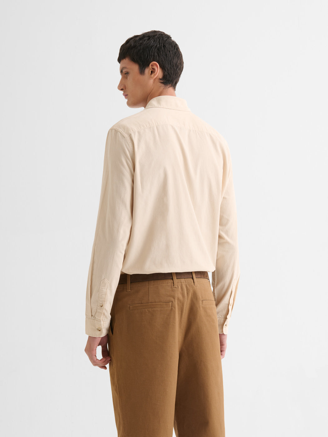 Chemise slim en velours - DEVRED 1902