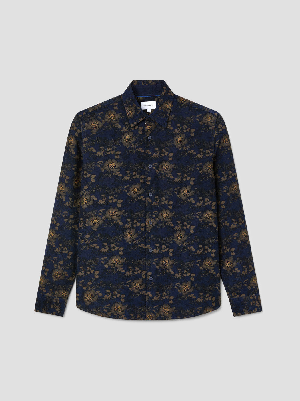 Chemise slim en velours fleurie - DEVRED 1902