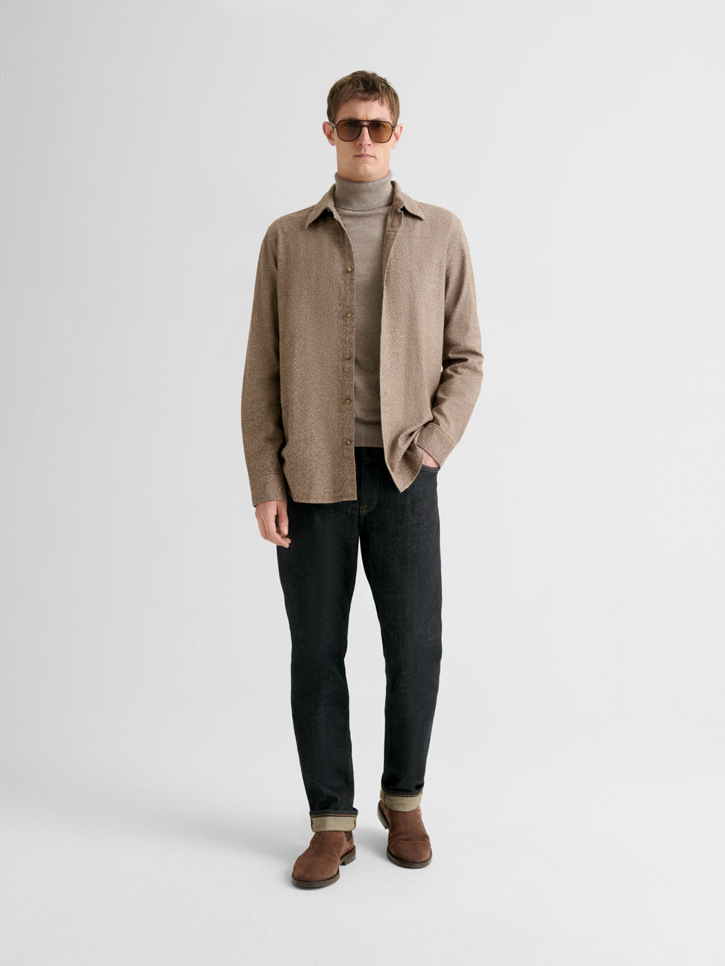 Chemise regular en coton chiné - DEVRED 1902