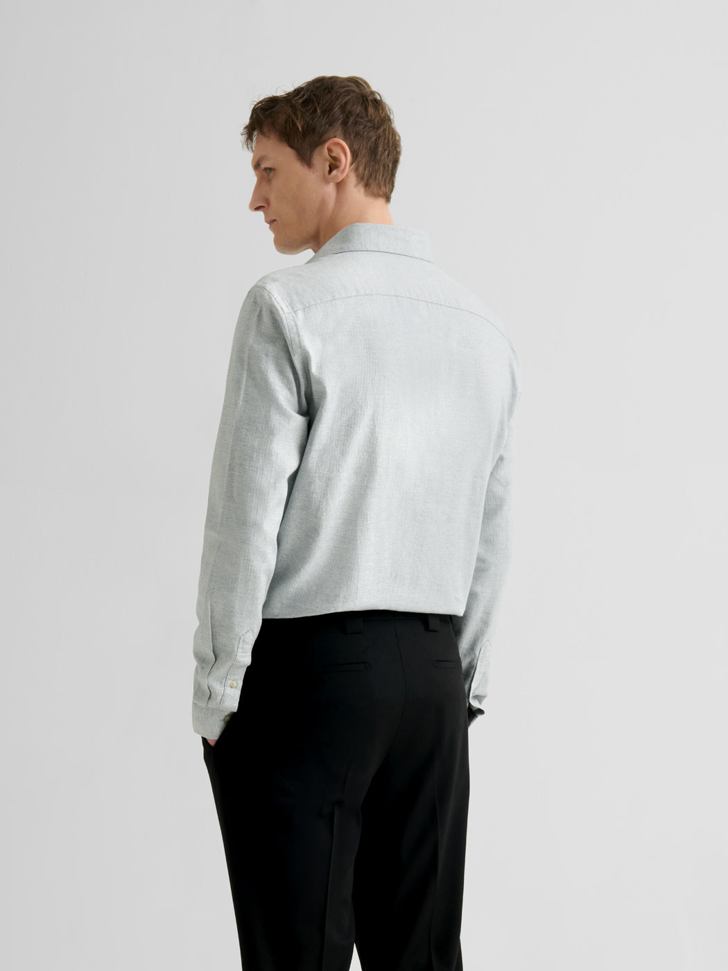 Chemise slim en coton chiné - DEVRED 1902