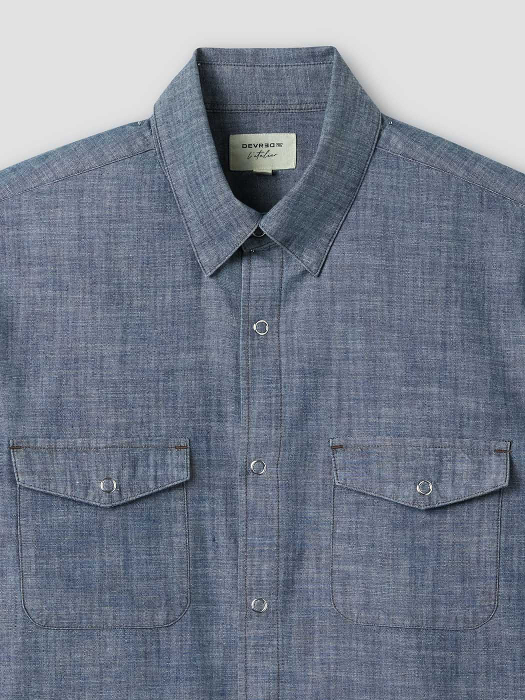 Chemise slim chiné - L'atelier - DEVRED 1902