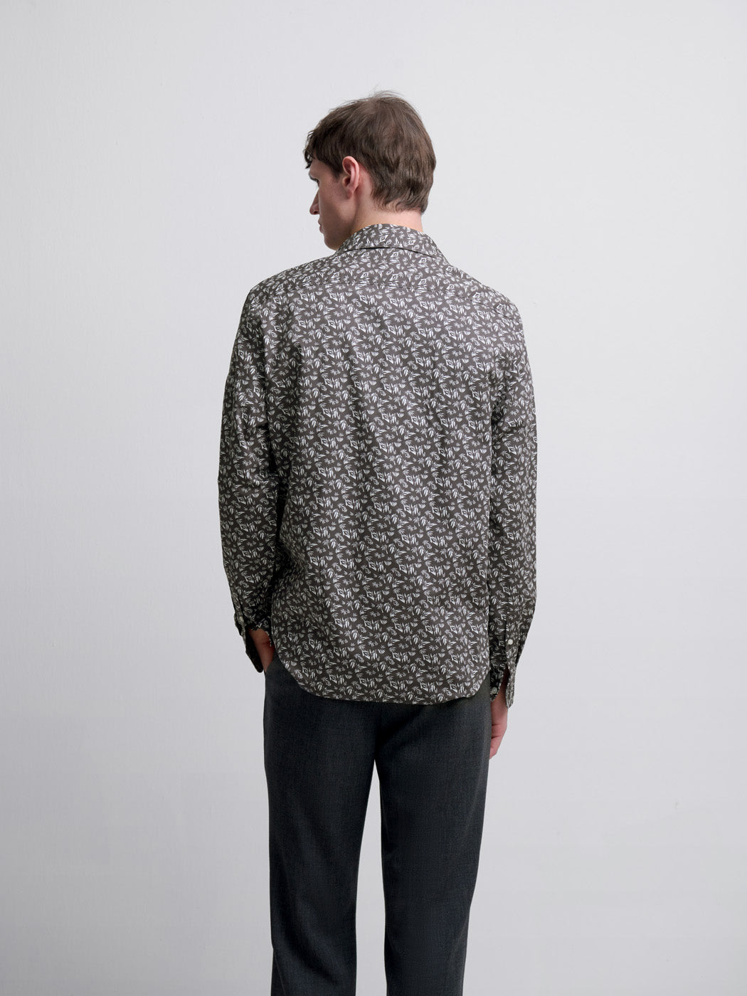 Chemise slim à motifs - DEVRED 1902