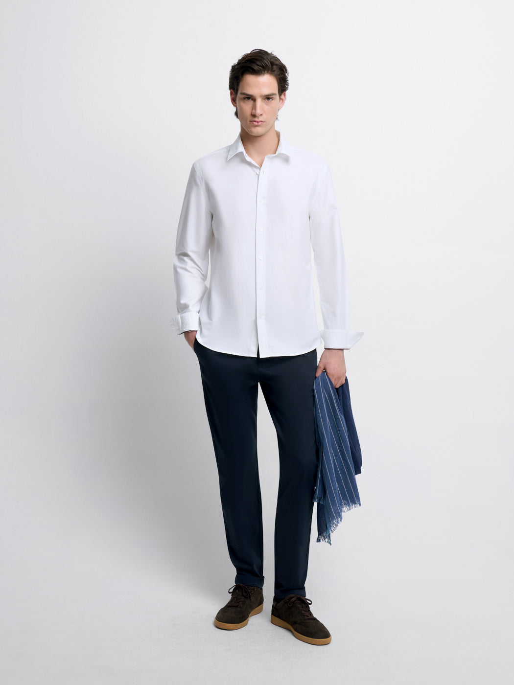 Chemise slim en coton bio - DEVRED 1902