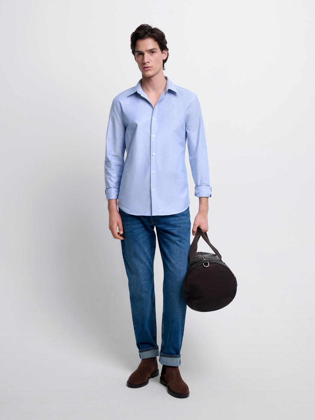 Chemise slim en coton bio - DEVRED 1902