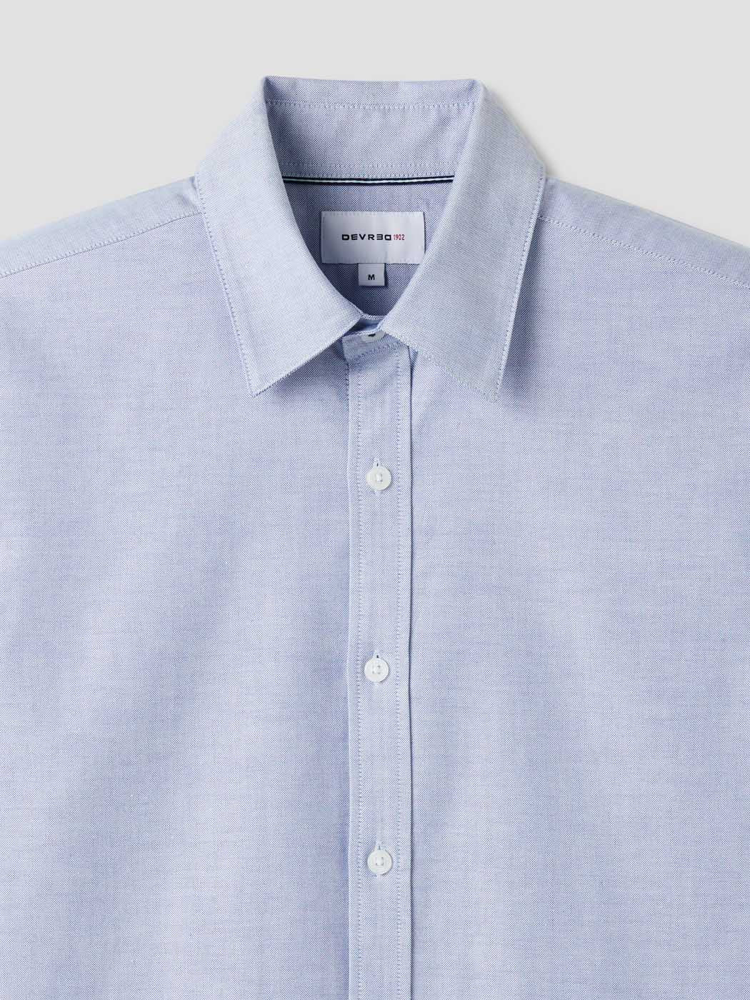 Chemise slim en coton bio - DEVRED 1902