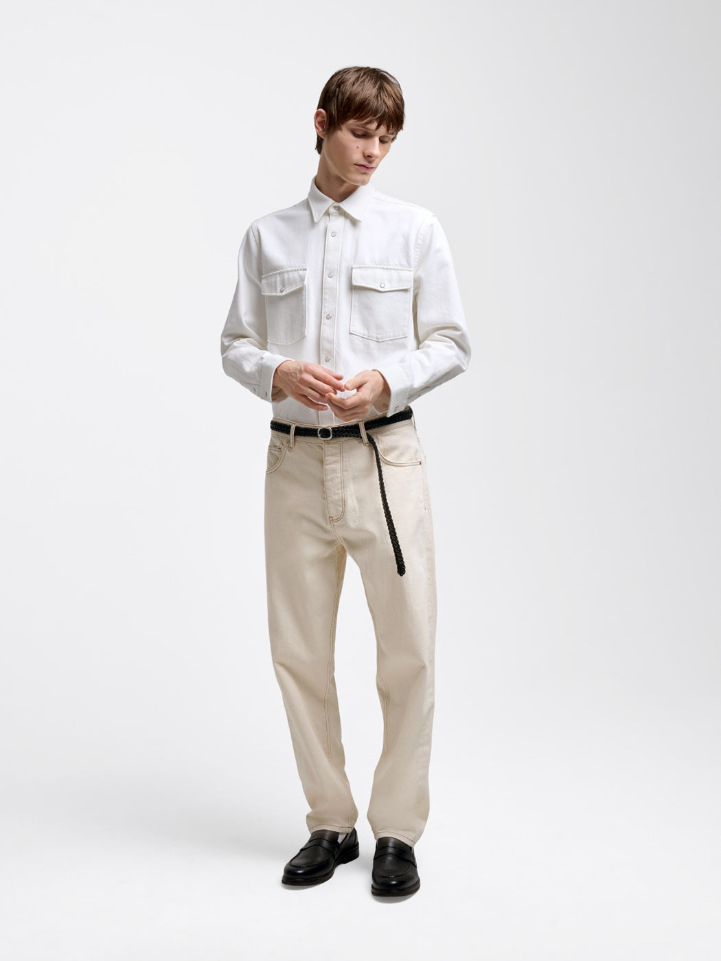 Chemise regular en coton - L'atelier - DEVRED 1902