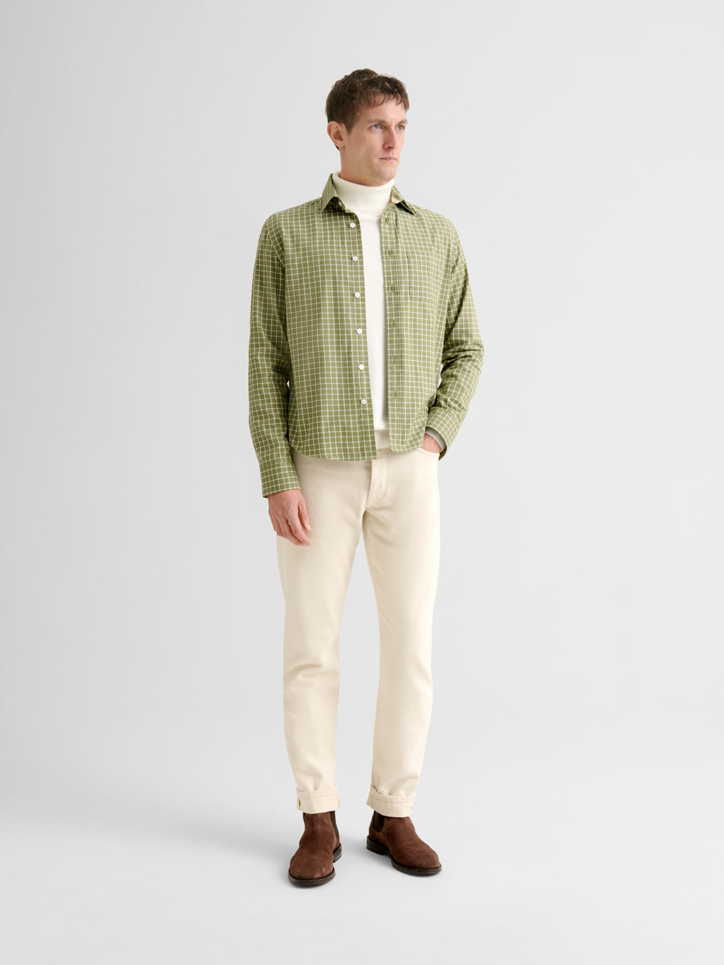 Chemise regular à carreaux - DEVRED 1902