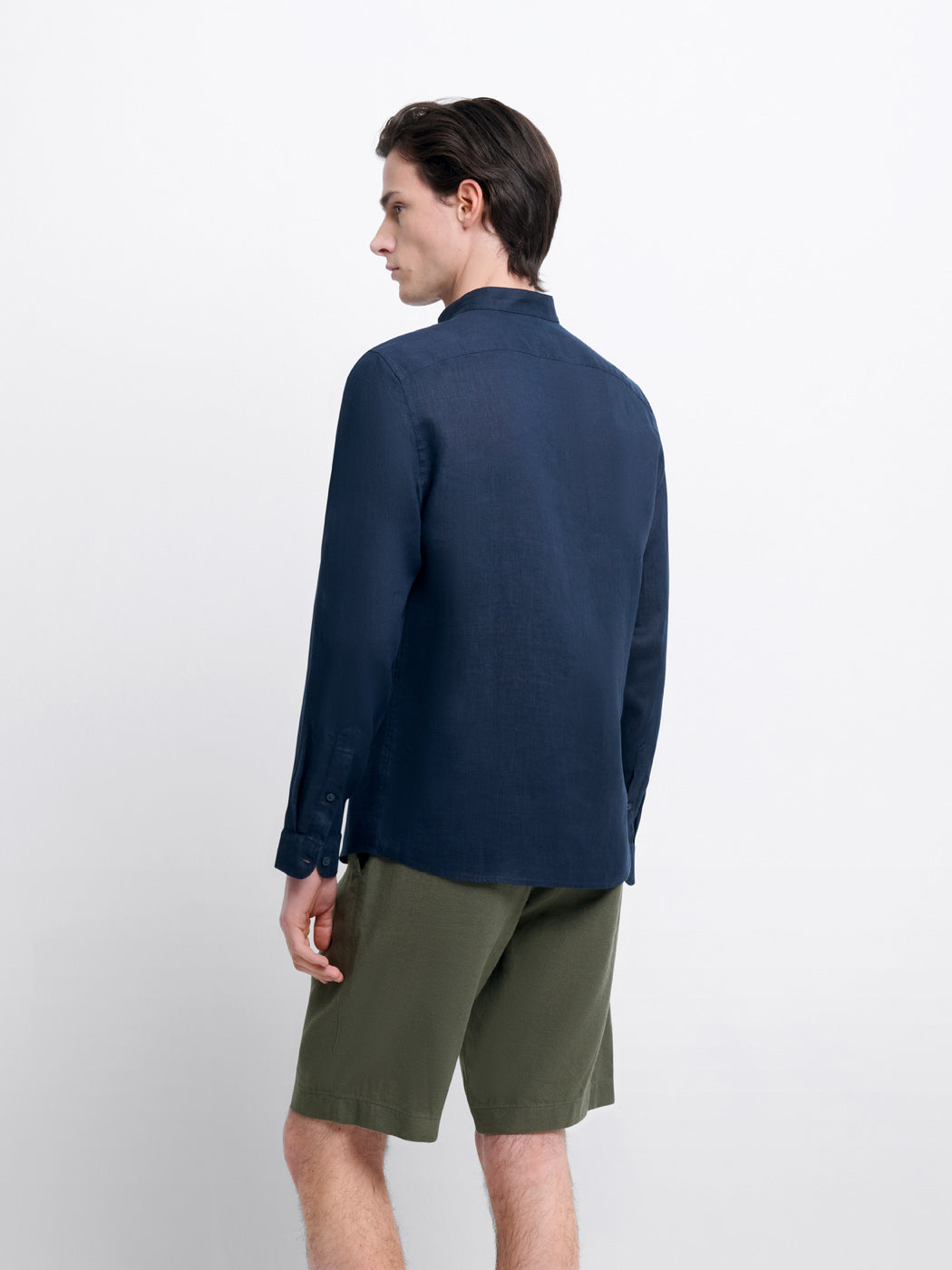 Chemise slim en lin - DEVRED 1902