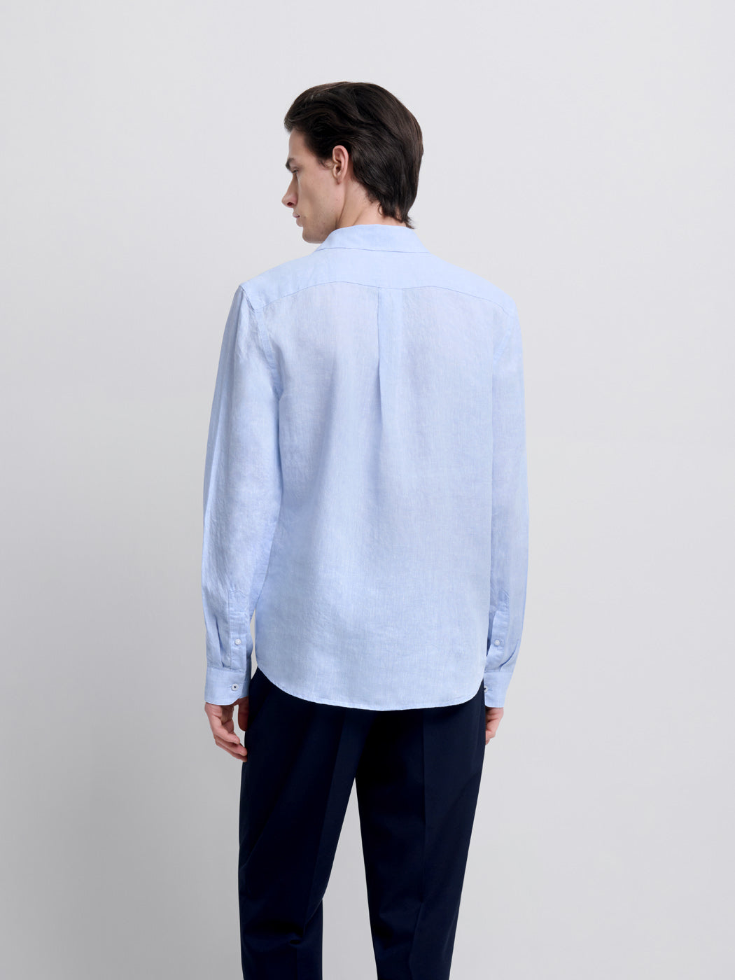 Chemise slim en lin - DEVRED 1902