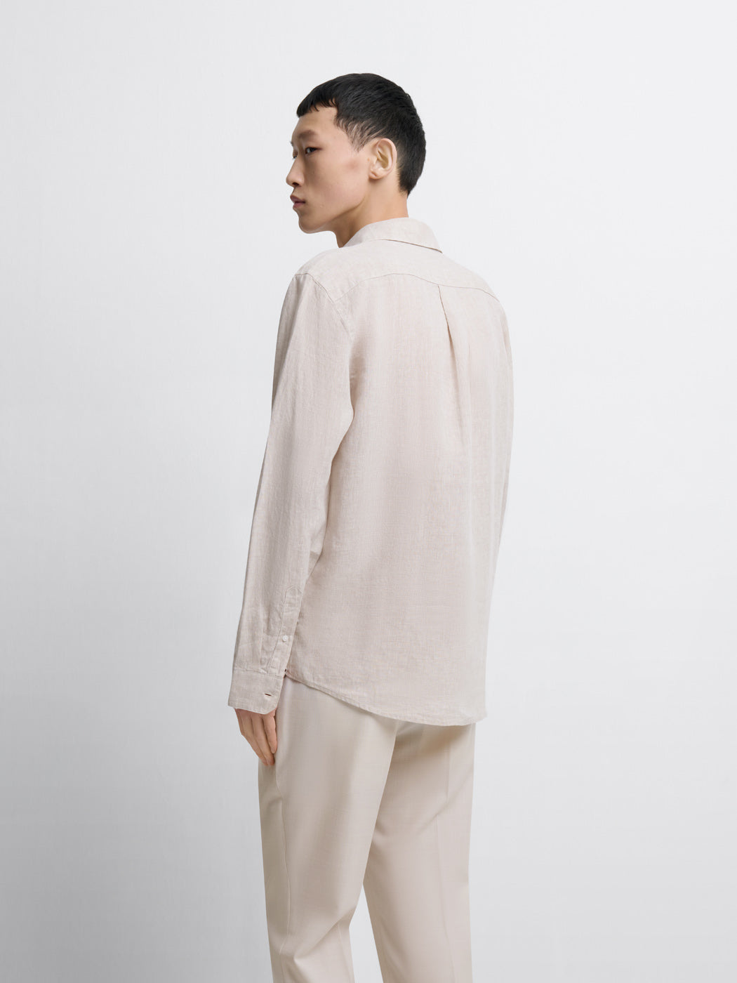 Chemise slim en lin - DEVRED 1902