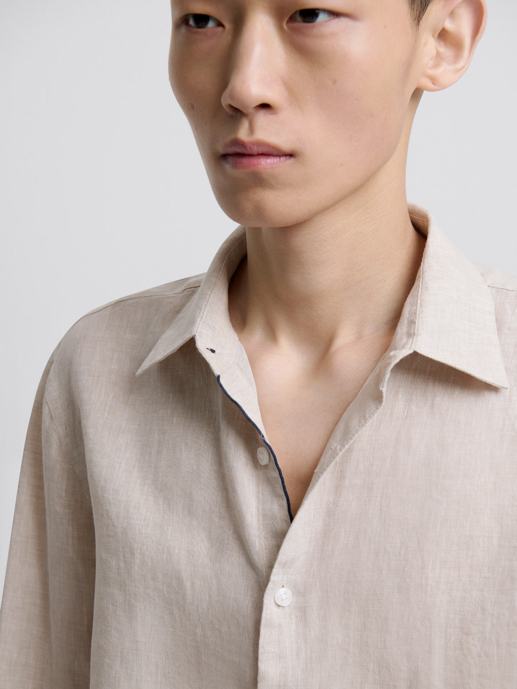 Chemise slim en lin - DEVRED 1902