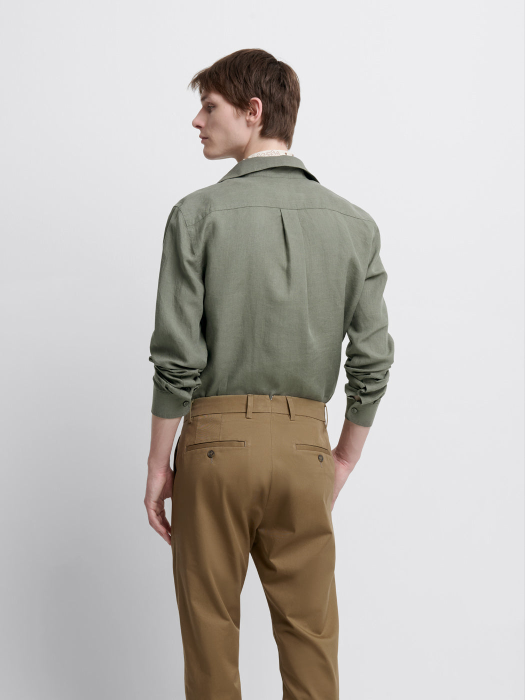 Chemise slim en lin - DEVRED 1902