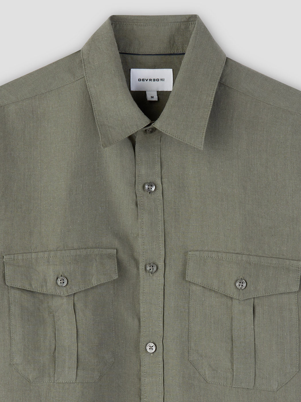 Chemise slim en lin - DEVRED 1902