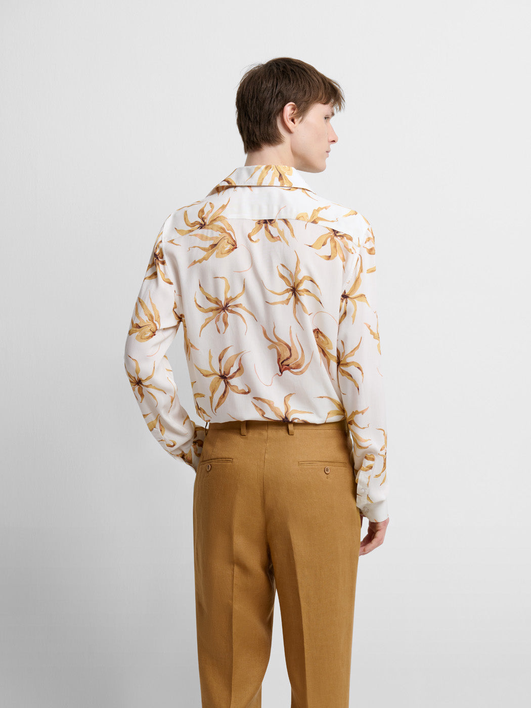 Chemise slim fleurie - DEVRED 1902