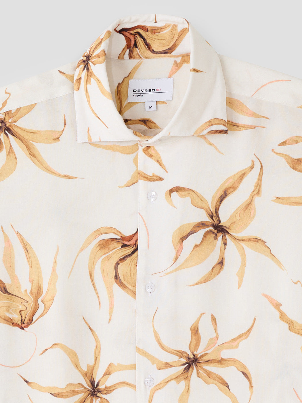 Chemise slim fleurie - DEVRED 1902