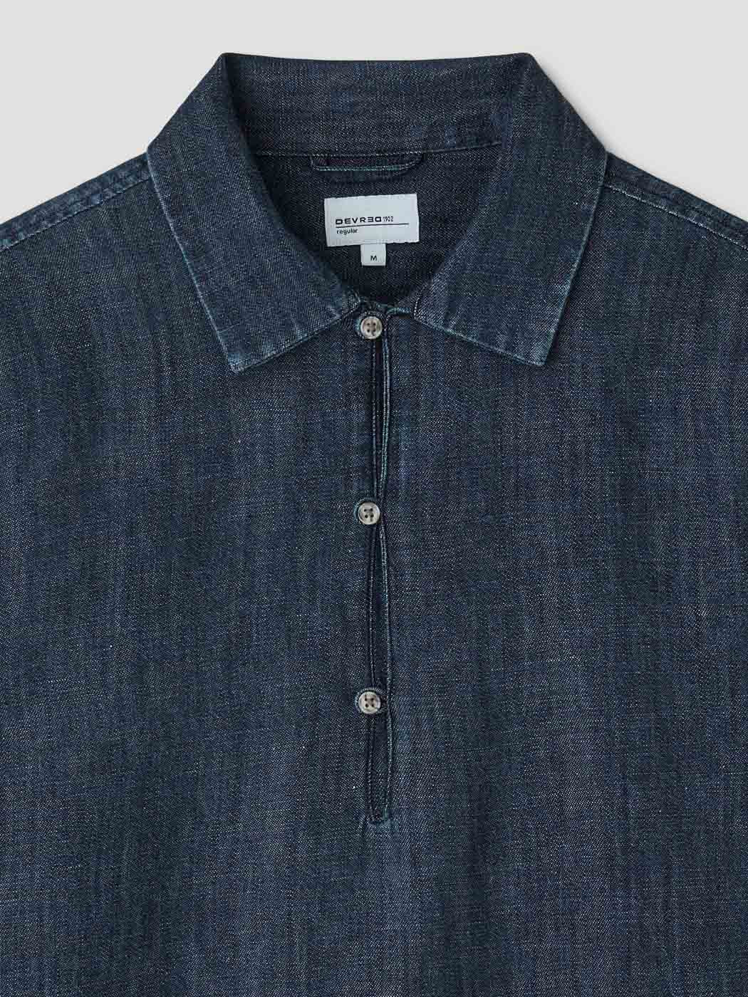 Chemise vareuse en coton lin - DEVRED 1902