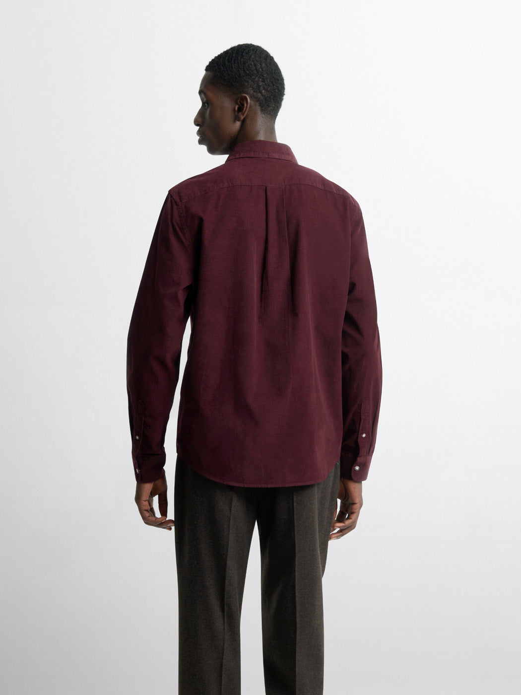 Chemise slim en velours - DEVRED 1902