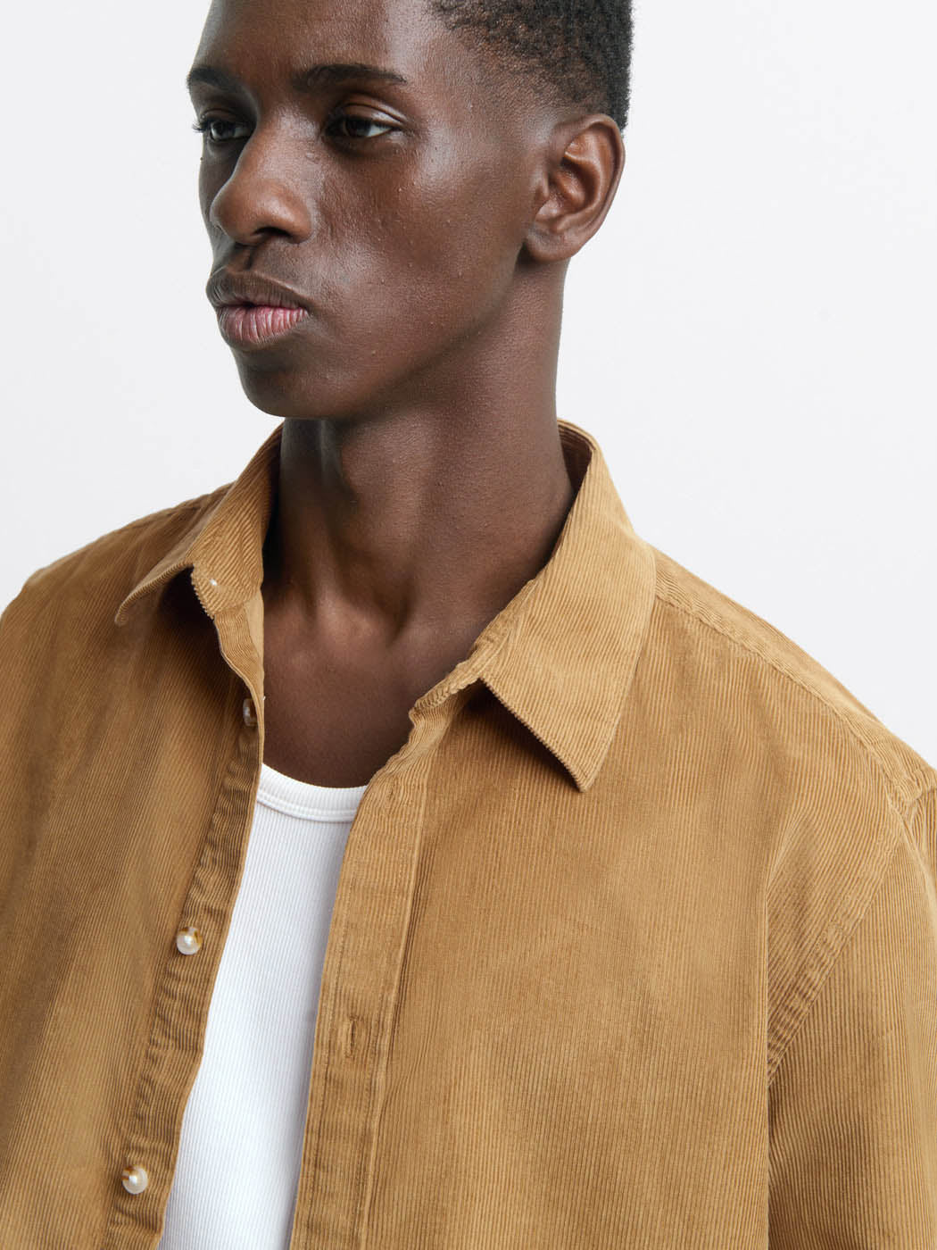 Chemise slim en velours - DEVRED 1902