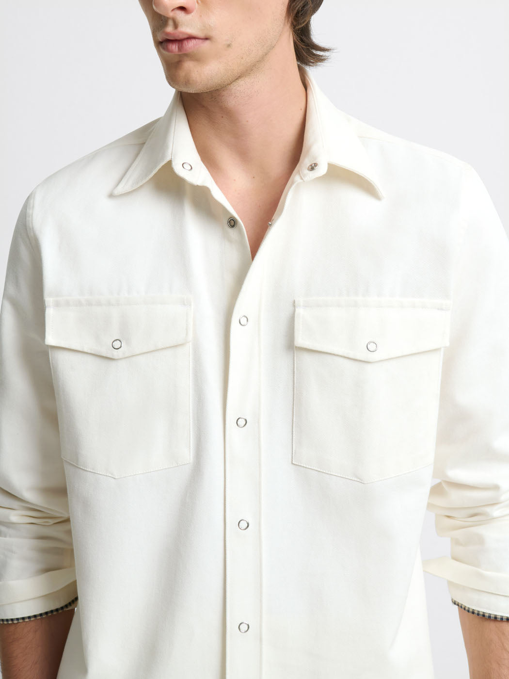 Chemise regular en coton mélangé - DEVRED 1902