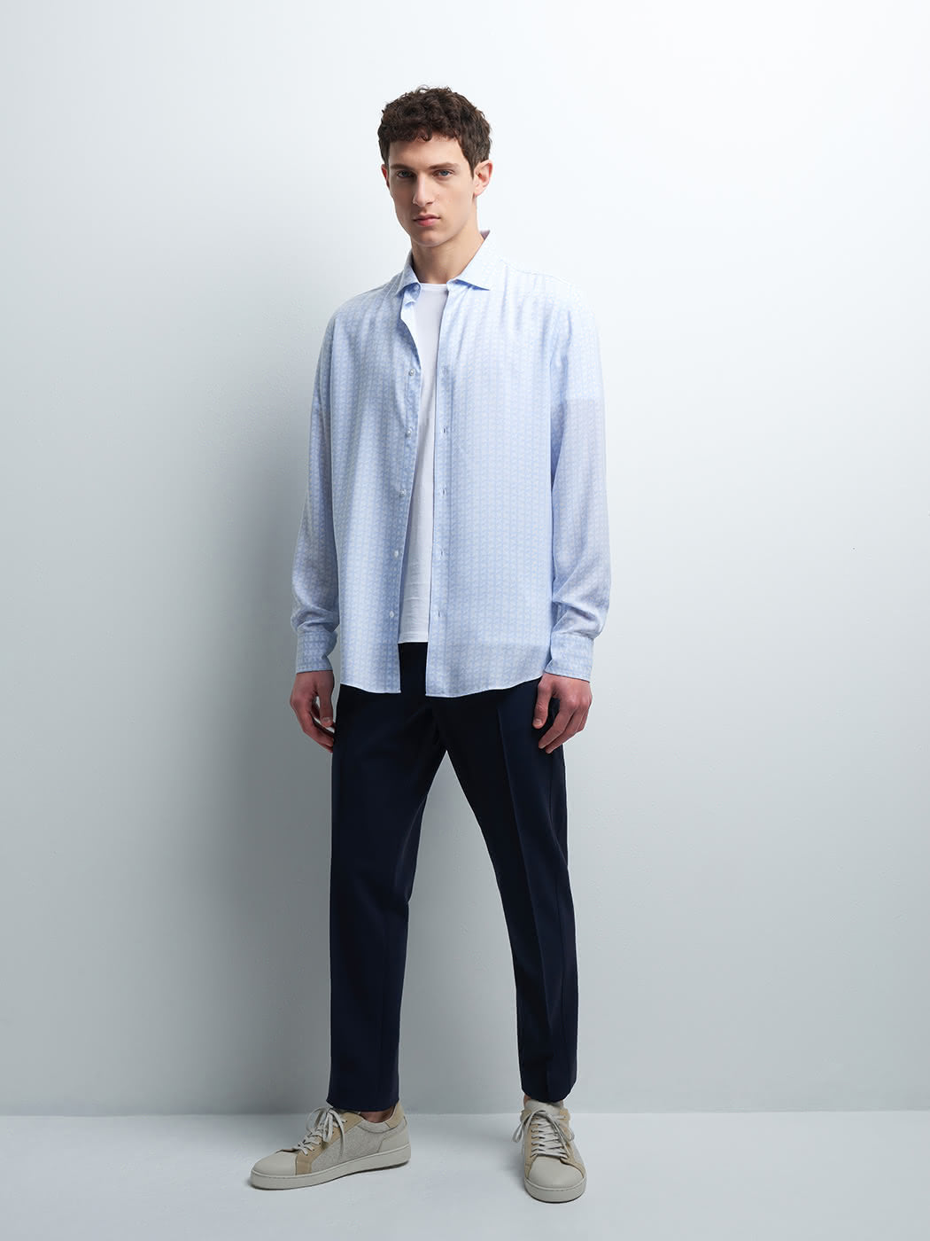 Chemise slim fleurie - DEVRED 1902
