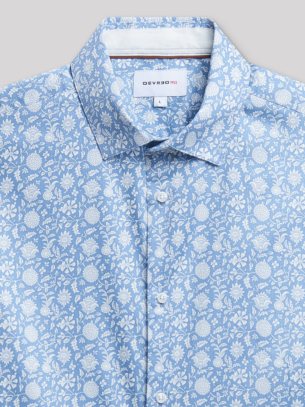 Chemise slim végétale - DEVRED 1902
