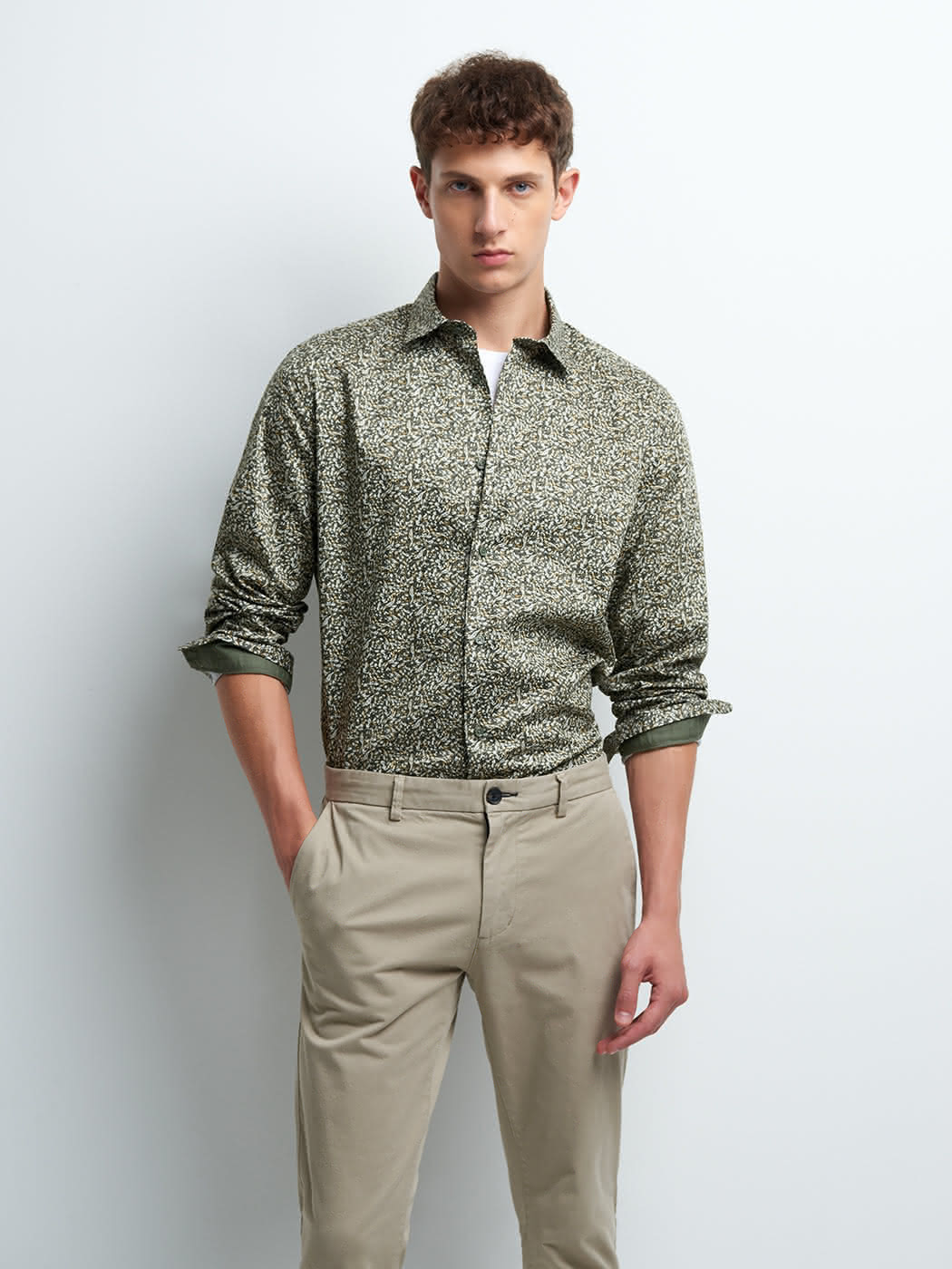 Chemise slim fantaisie - DEVRED 1902