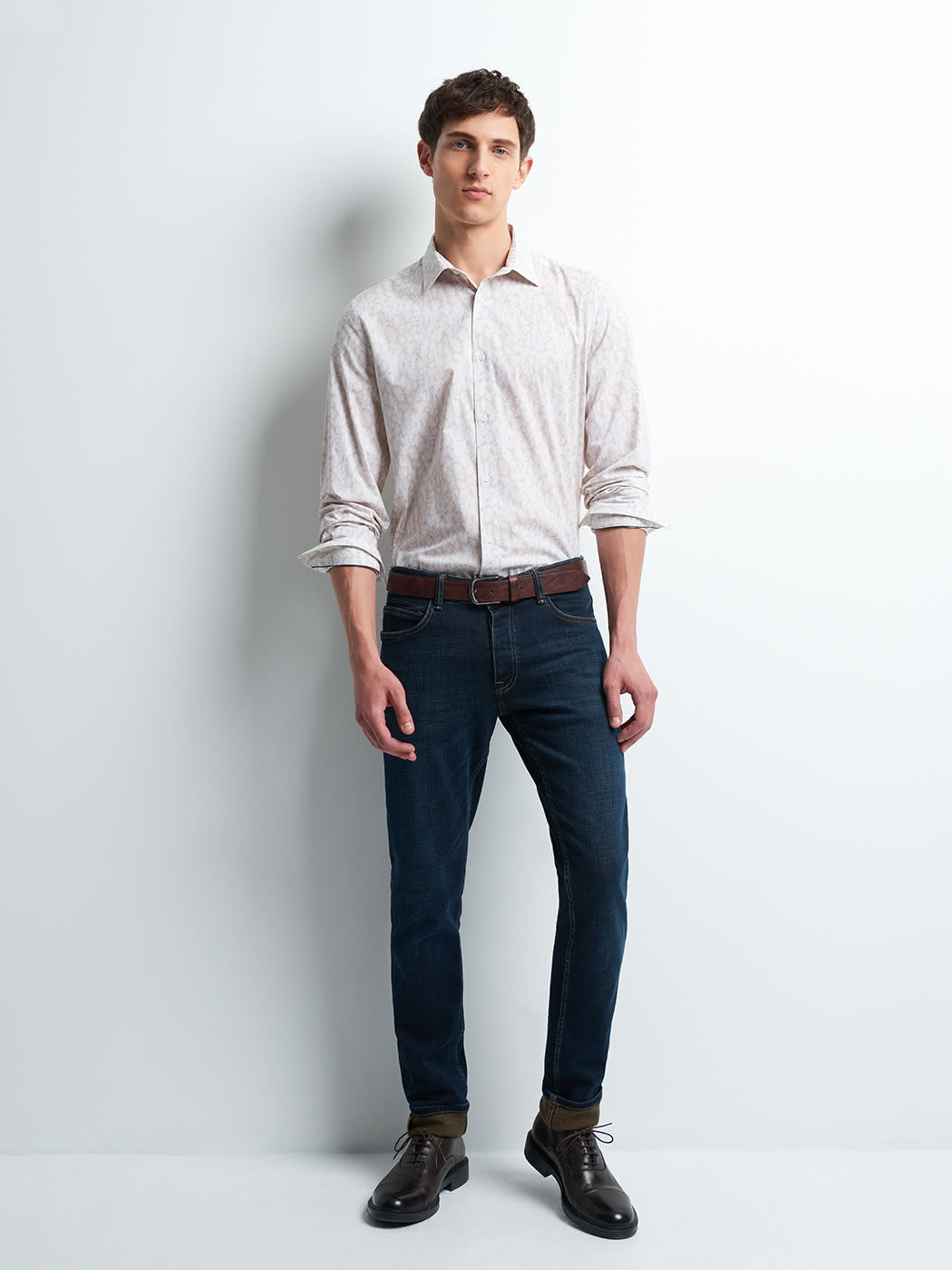 Chemise slim végétale - DEVRED 1902