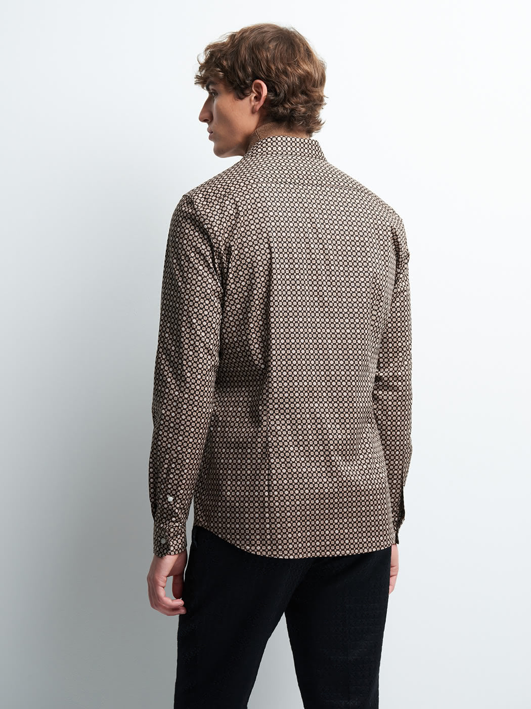 Chemise extra-slim géométrique - DEVRED 1902