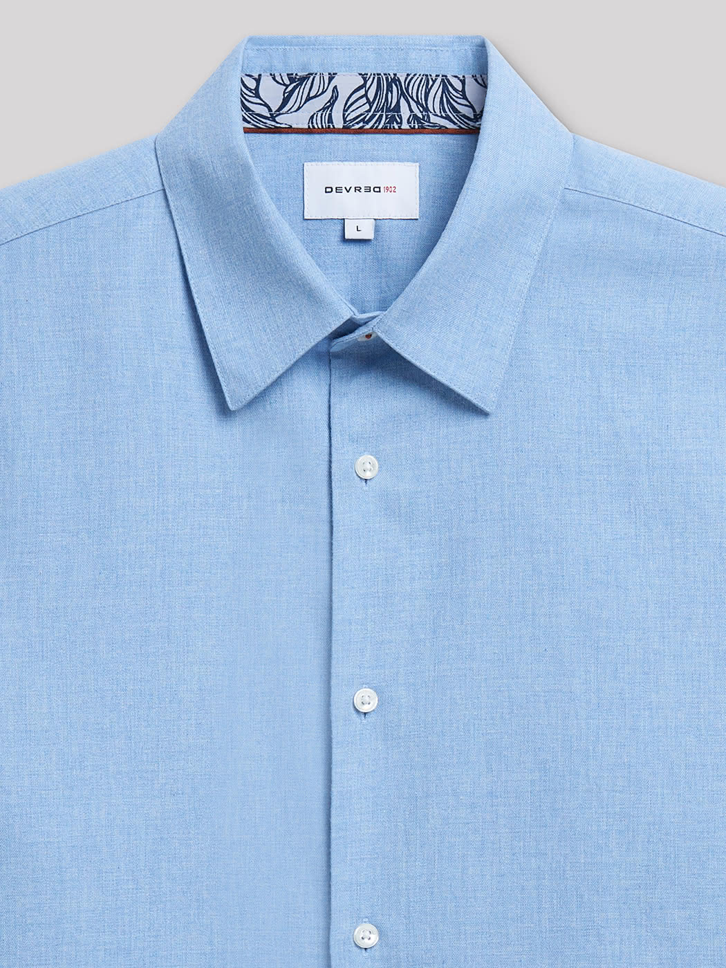 Chemise slim unie - DEVRED 1902