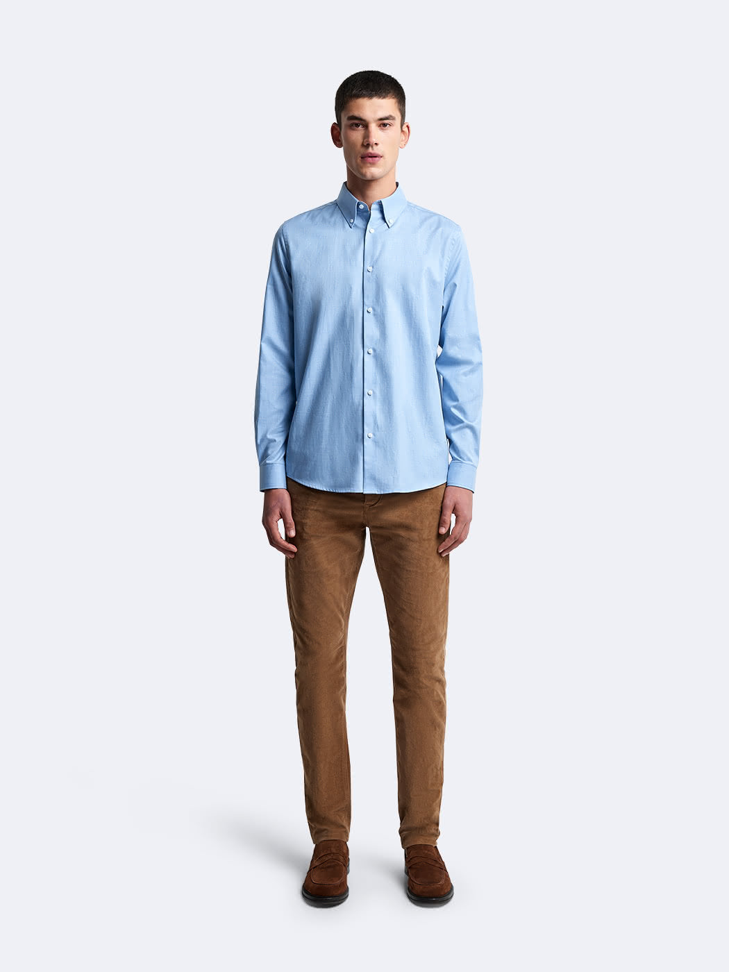 Chemise slim unie - DEVRED 1902