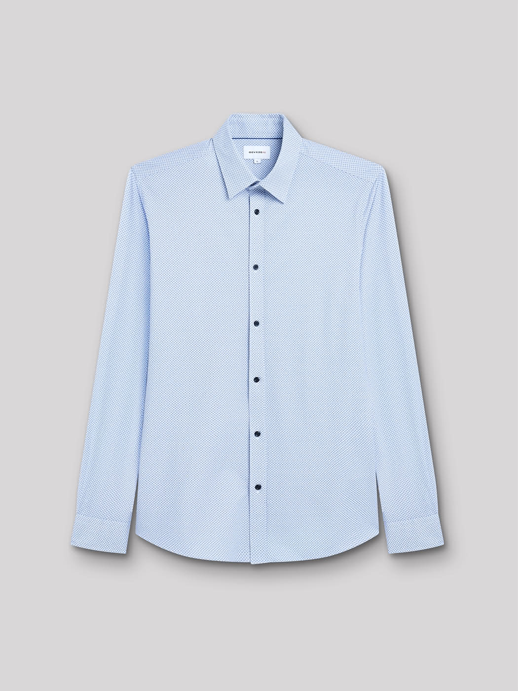 Chemise slim stretch géométrique - DEVRED 1902