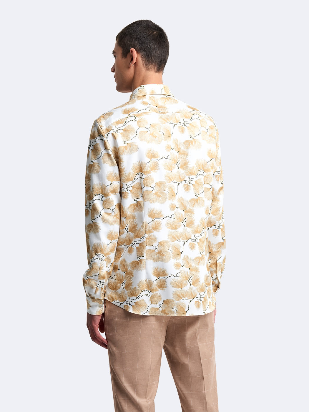 Chemise slim fleurie - DEVRED 1902