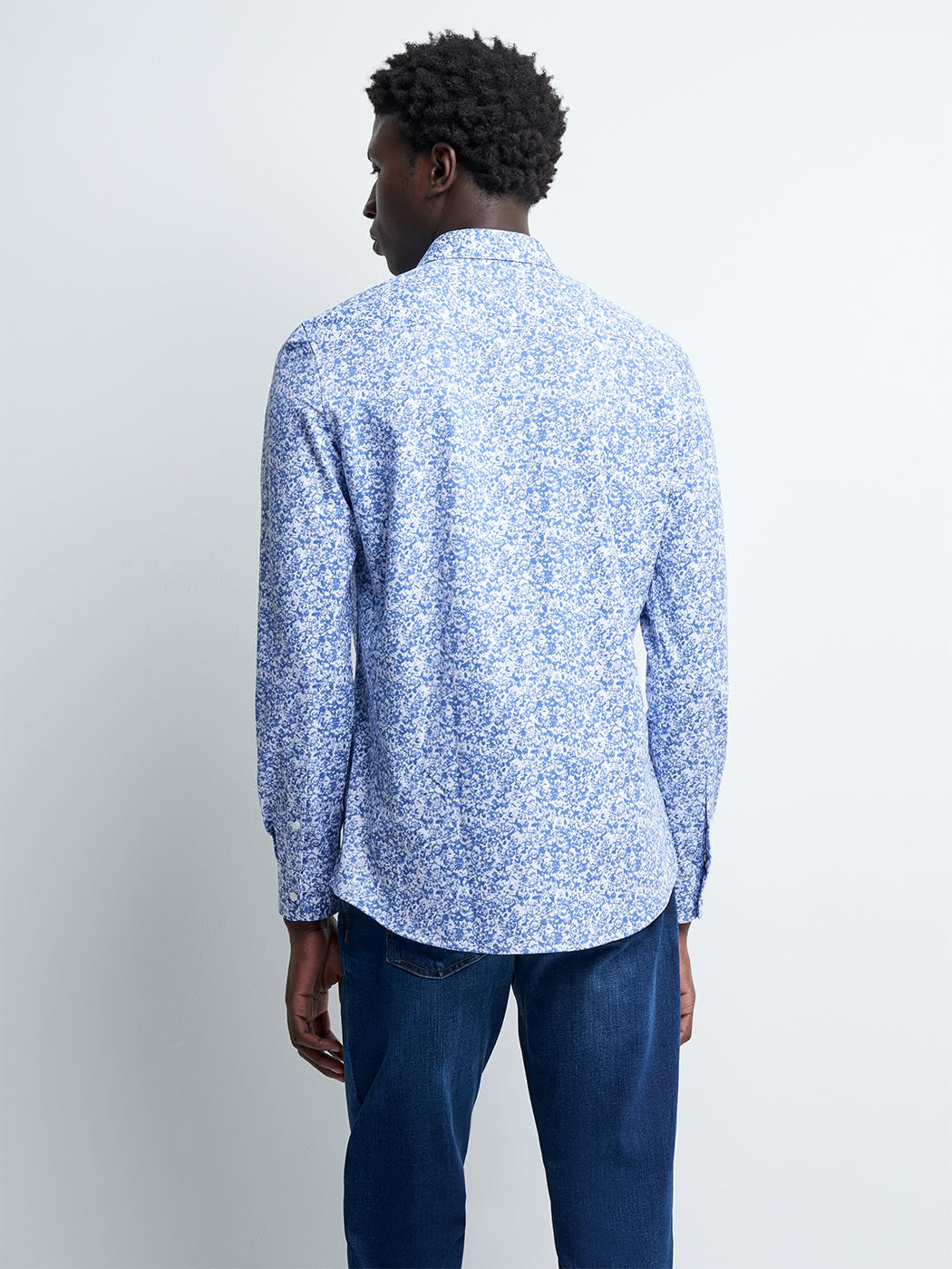 Chemise extra-slim fleurie - DEVRED 1902