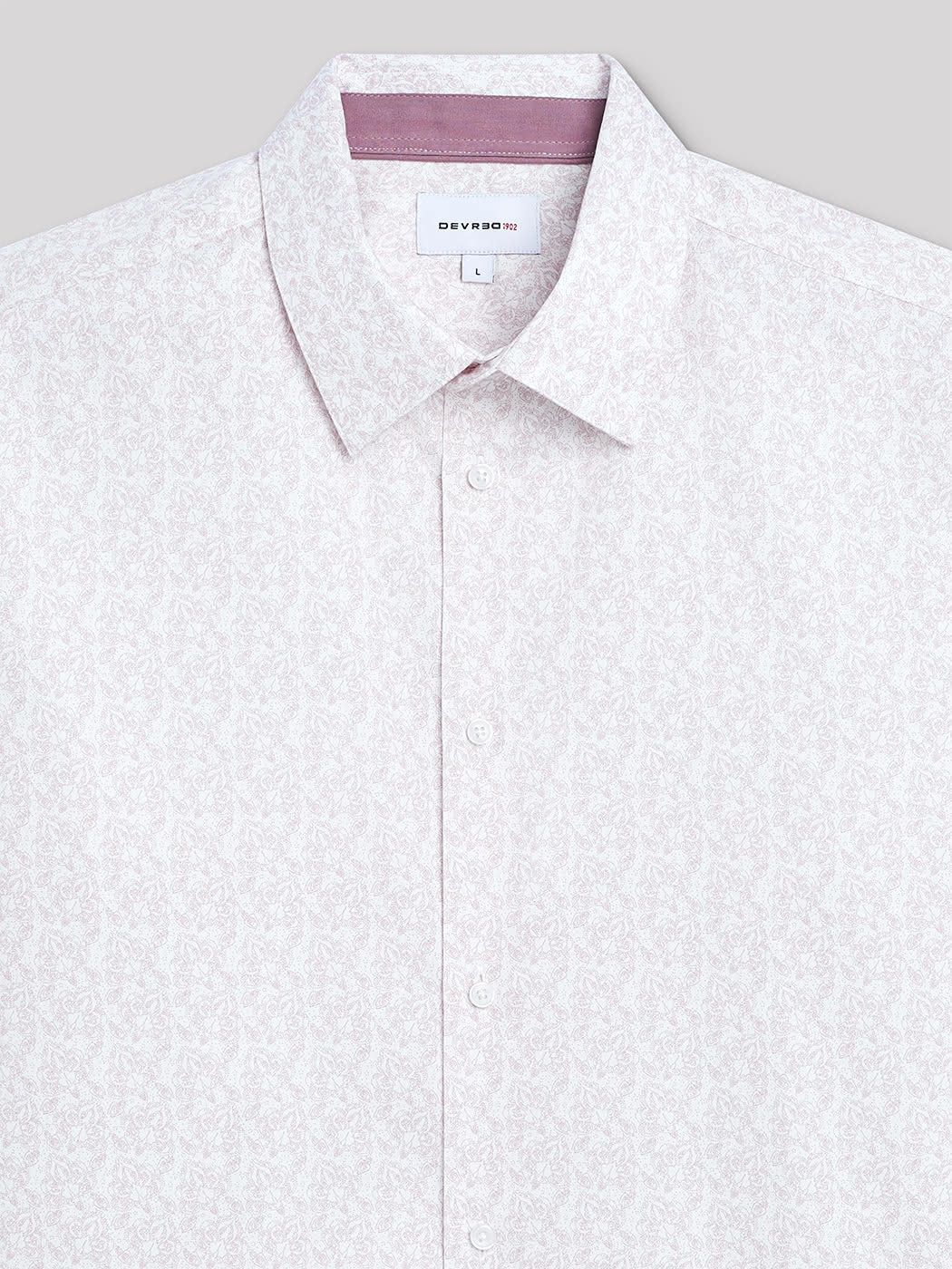 Chemise slim fleurie - DEVRED 1902