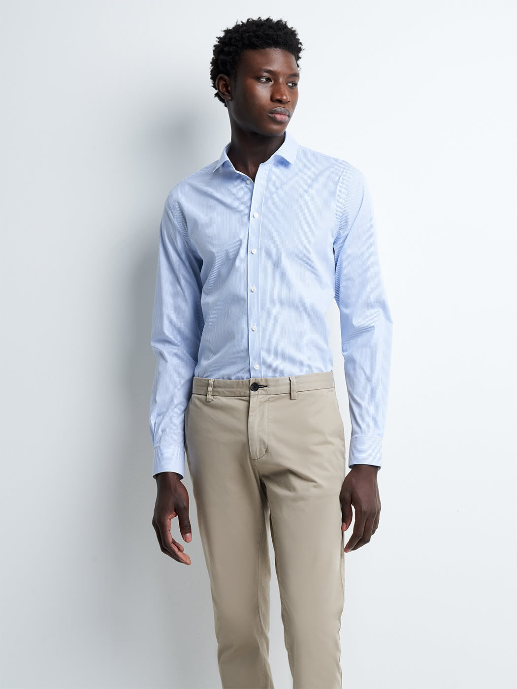 Chemise extra-slim stretch rayée - DEVRED 1902