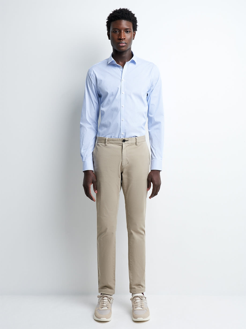 Chemise extra-slim stretch rayée - DEVRED 1902