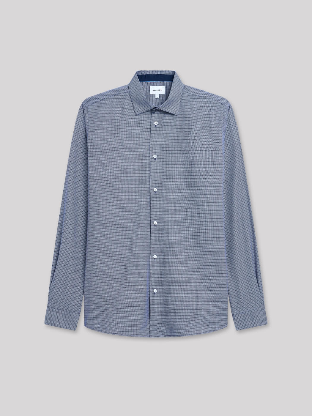 Chemise slim faux uni - DEVRED 1902
