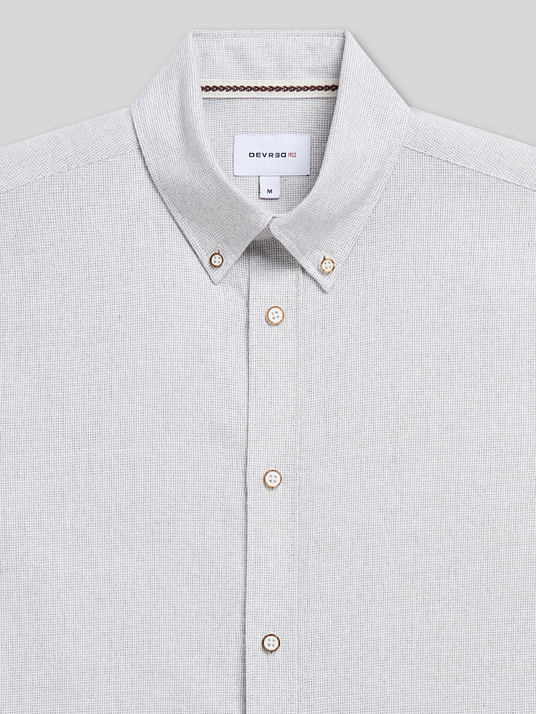 Chemise slim en coton - DEVRED 1902