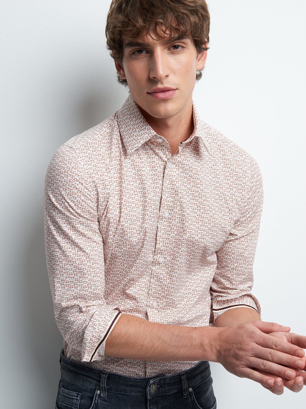 Chemise extra-slim imprimée - DEVRED 1902