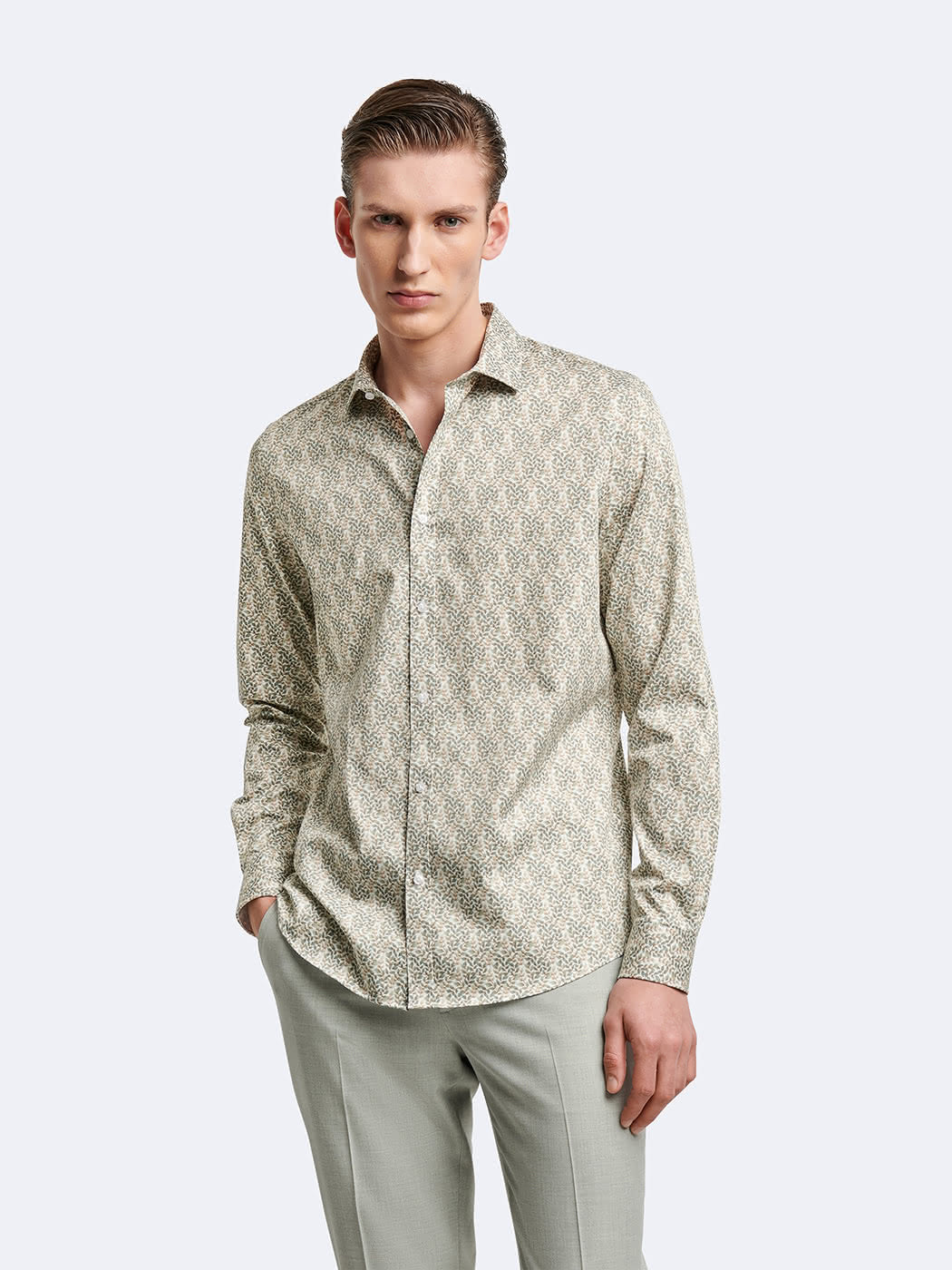 Chemise slim stretch végétale - DEVRED 1902