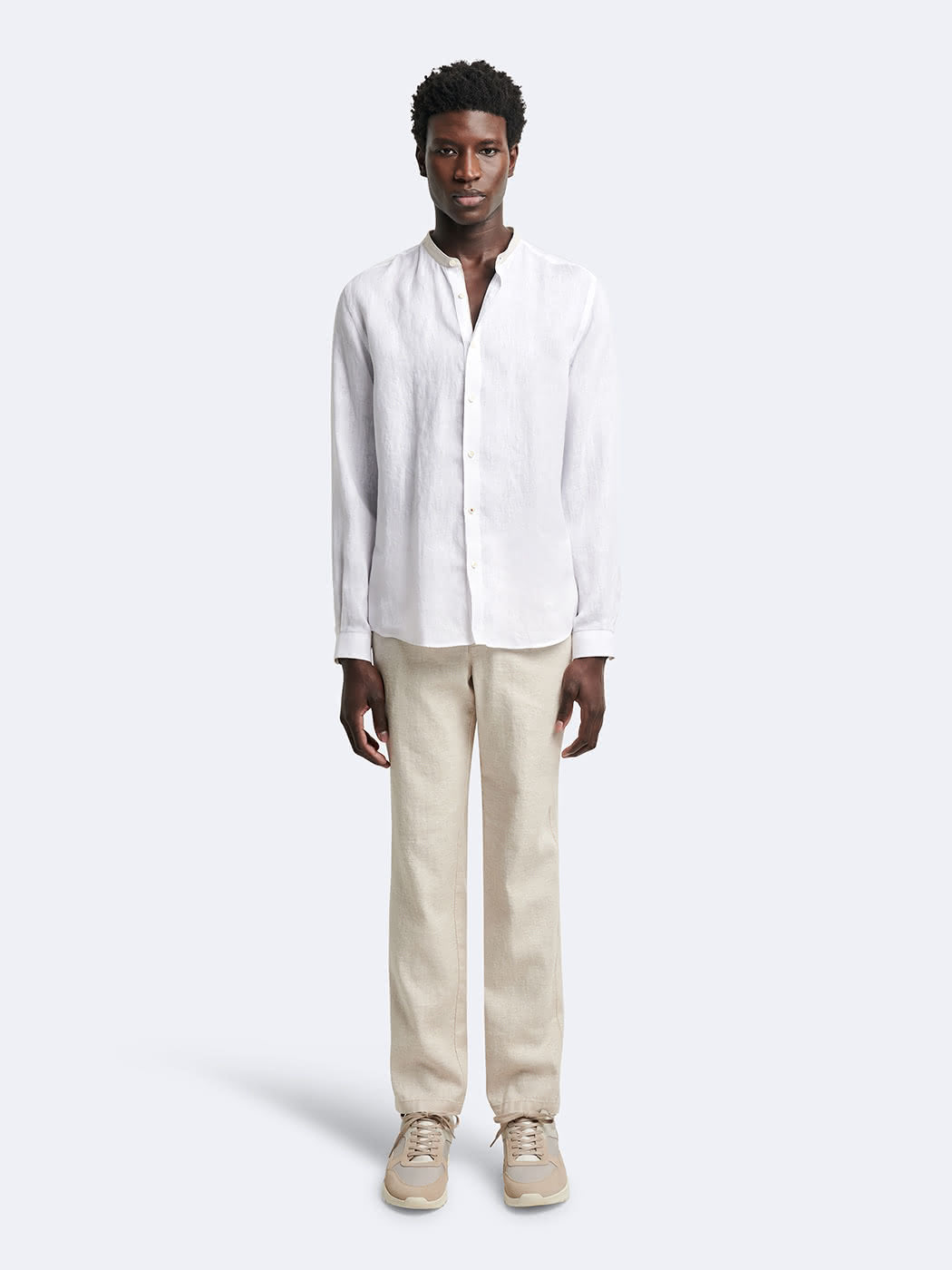 Chemise slim en lin - DEVRED 1902