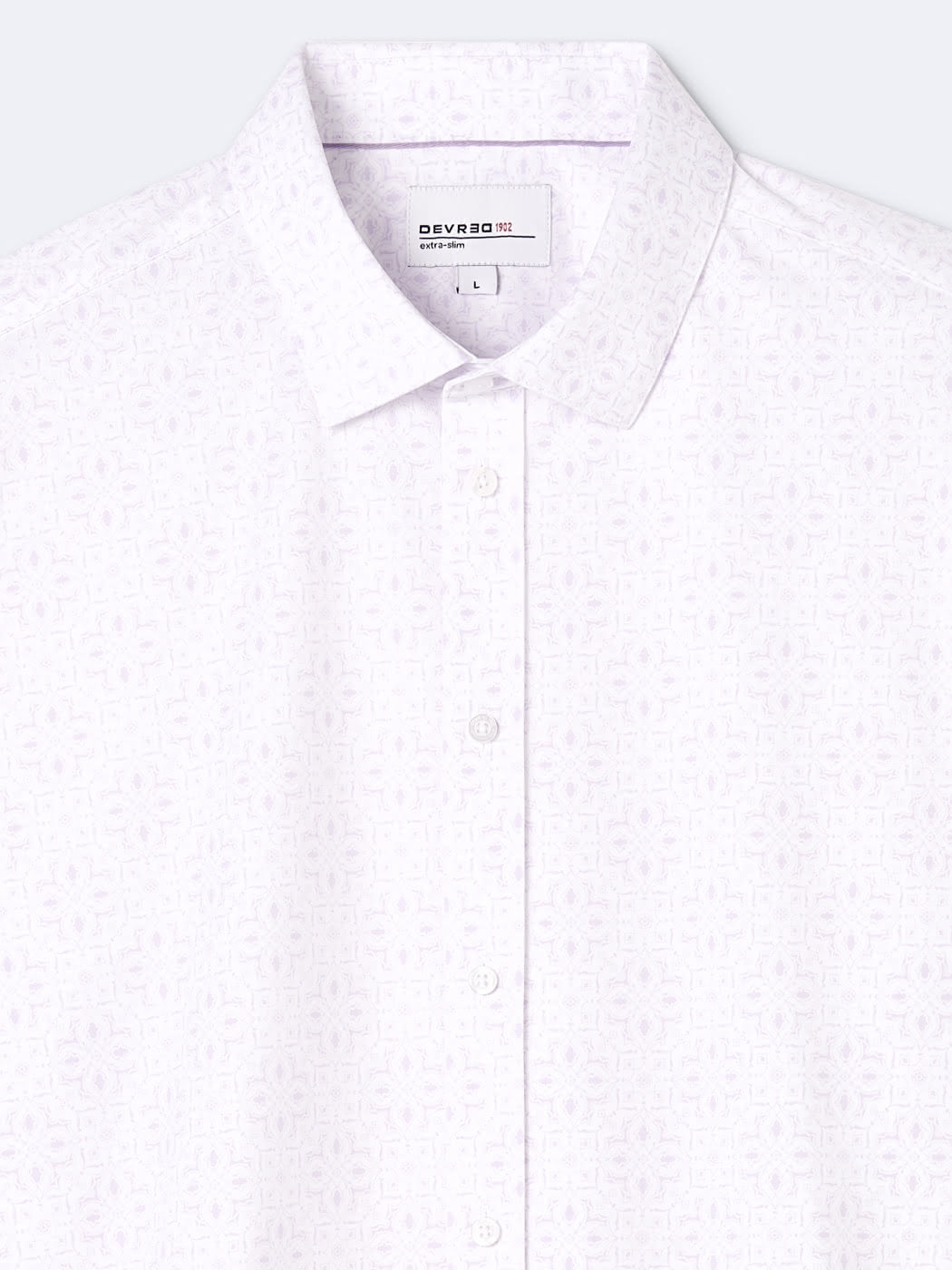 Chemise extra-slim fleurie - DEVRED 1902