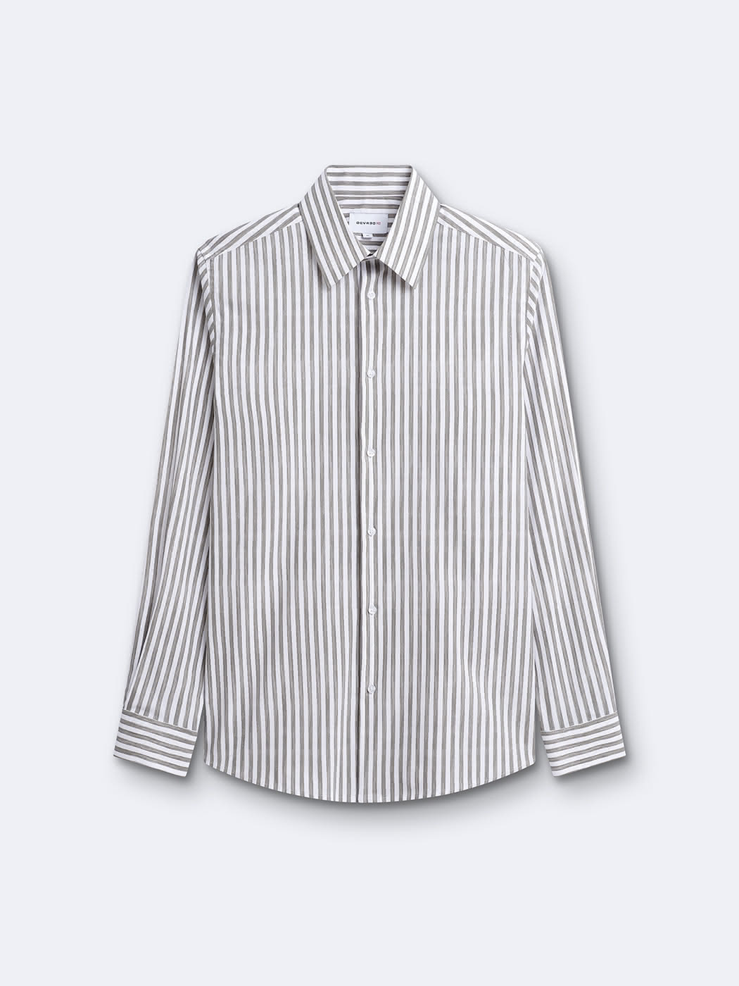 Chemise stretch rayée en coton - DEVRED 1902
