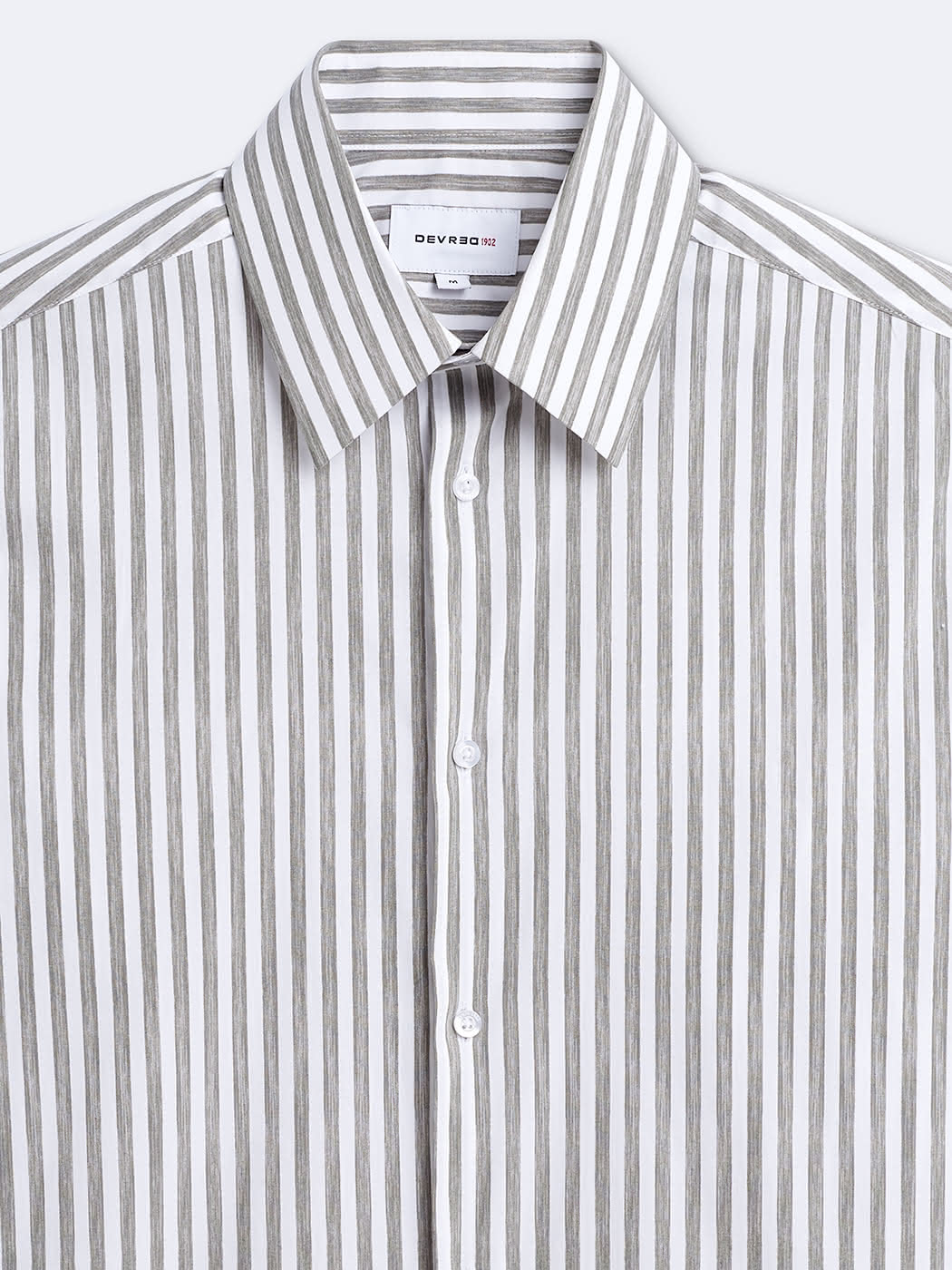 Chemise stretch rayée en coton - DEVRED 1902