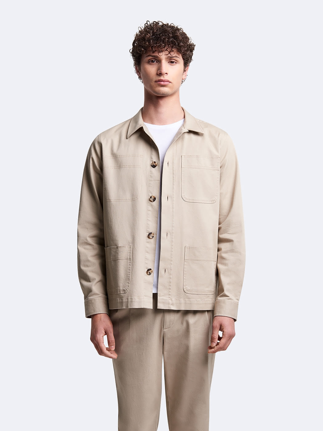 Surchemise regular en coton - DEVRED 1902